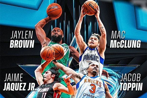NBA全明星扣篮大赛:麦克朗击败杰伦布朗卫冕