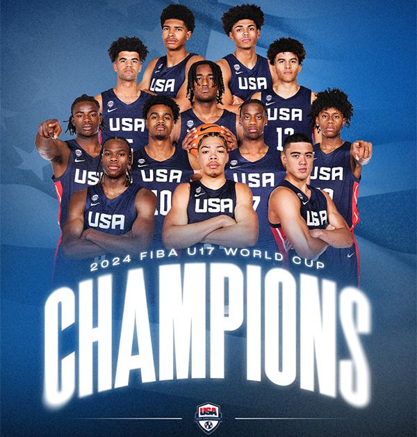 美国男篮U17世青赛称霸 豪取七连冠