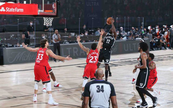 NBA季后赛首轮3 猛龙vs篮网全场精华回放