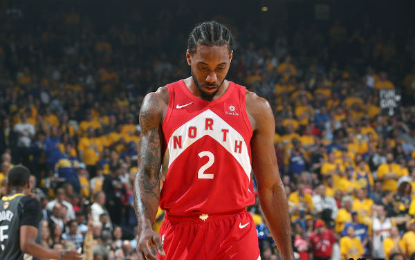 2019年NBA总决赛第四场勇士vs猛龙--莱昂纳德