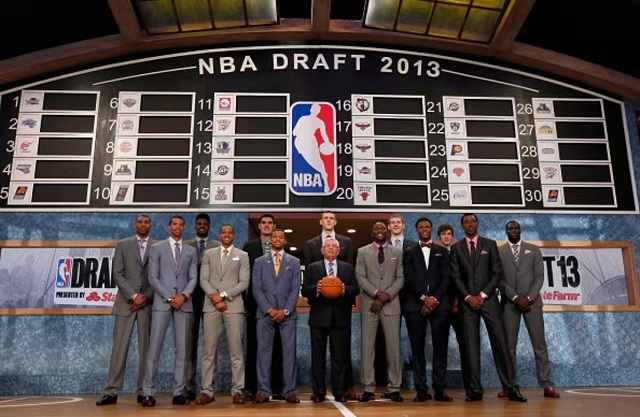 2013年选秀大会最终顺位表